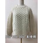 POU DOU DOU POU DOU DOU Pooh dudu с биркой не использовался . становится узор плетеный свитер размер M