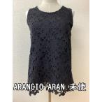 ARANCIO ARANa Rancho Alain обычная цена 10900 иен с биркой не использовался чёрный майка передний . примерно гонки размер F