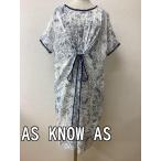 アズノウアズ (AS KNOW AS)　白×ネイビ