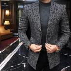 チェスターコートツイードヘリンボー...