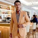  tailored jacket широкий laperu блейзер мужской бежевый тугой / тонкий Fit jacket хлеб весна / осень / зима большой размер . поступление деловой жакет формальный 