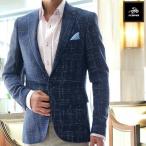  tailored jacket блейзер твид жакет голубой . изношенный проверка мужской jacket хлеб бизнес один кнопка тонкий тугой весна лето осень 