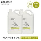 1500円OFFクーポン 2個セット ecostore エコストア ハンドウォッシュ レモングラス＆ライムリーフ 5L 詰め替え用 ハンドソープ 大容量 爽やか 自然 保湿