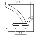  три . aluminium .. материал WD5796 резина прокладка черный 