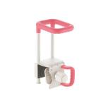 リッチェル 浴そう手すりN（防カビプラス）　ワイド　ピンク 19229