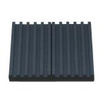 トラスコ中山 防振パット ミニシートタイプ 200×200 厚み10mm 天然ゴム OHS-10-200 1枚