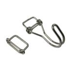 ユタカメイク 金具　ゴムロープ金具　20mm用線送り付きフック＆線送り GA-11 1セット／袋