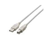  Elecom USB2.0 кабель A-B модель обычный 5m белый U2C-BN50WH 1 упаковка 