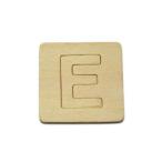 光 シナベニア抜文字 E 1個 SB45-E
