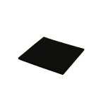 光 ゴム（天然） 黒 ３×１００×１００ｍｍ 1個 GR3-10