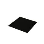 光 ゴム（天然）黒１×１００×１００ｍｍ 1個 GR1-10