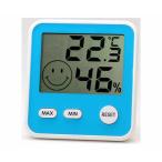 エンペックス おうちルーム デジタルmidi温湿度計 ブルー 1個 TD-8416