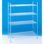 【メーカー直送品】【代引不可】シェルフ L1220×L1580×4 L1220・L1580 X4