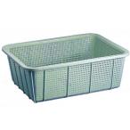 角カゴ   浅型・中２９５×３９５×７０ｍｍ