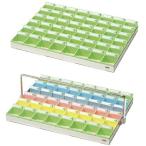 送料無料 投薬トレー(48人用) 5色セット ST-485
