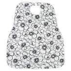 食事用防水エプロン  ブラック ７８×９５ｃｍ 400-02