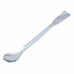ヘラ付匙（ステンレス製）     規格：小サイズ（全長）：150mm