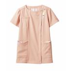 住商モンブラン ナースジャケット（半袖） LW601-22(ピーチXアメリピン ＬＬ