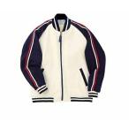 キラク ケアワークジャケットＭ CR083-50(オフホワイトXネイビ