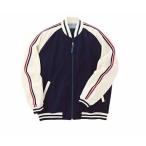 キラク ケアワークジャケットＳ CR083-88(ネイビーXホワイト)