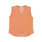 キラク ベストＬ CR808-12(サーモンピンク)