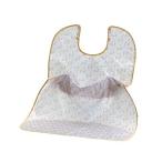 リッチェル 使っていいね! 食事用エプロン ポケットタイプ フラワー アイボリー