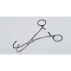 末梢血管鉗子　強弯 16cm 曲-L　  医�