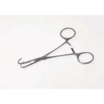 ク−リ−血管鉗子 13.5cm　＃8 アング