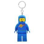 LEGO Space man ключ голубой LED свет брелок для ключа Class . космос 