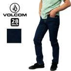 ボルコム カジュアル メンズ デニム ボトムス VOLCOM A1931503 SOLVER DENIM 16 レギュラー ストレート ジーンズ パンツ ブランド ストリート系 スノボー