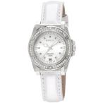 Breil Women's Quartz Watch with White Dial Analogue Display and White Leather Strap TW0797 並行輸入品
