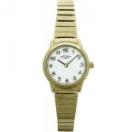 Rotary Ladies Gold Stainless Steel Expandable Watch 並行輸入品