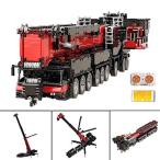 HYZM Technic Crane Building Blocks Set, 7068Pcs Liebherr LTM1750 All-terrain Crane 2.4G RC Mobile Crane Compatible with Lego 並行輸入品