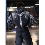 ショッピングダンス ド派手プリント パーカー044 羽織り 上着 ストリート ダンス HIPHOP B系 ヤクザ ヤンキー オラオラ系 悪羅悪羅 ホスト 服 メンズ ファッション