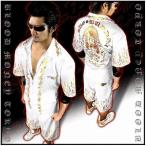  отметка 10 раз 13018 белый × золотой BLOOD MONEY TOKYO короткий рукав выставить джерси большой день ... половина серый плохой . плохой . серия Ora Ora серия . рука подбородок стойка верх и низ одежда 