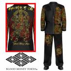  выставить джерси ( длинный рукав + длинные брюки ) одежда BLOOD MONEY TOKYO дракон .... мир рисунок mbt-23009 чёрный золотой мужская мода yak The yan ключ Ora Ora серия . рука 