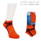 ACTIVE STYLE アーチサポート スポーツソックス スニーカー丈 25-27cm メンズ 靴下 グンゼ 男性用 D1PK