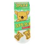 コアラのマーチ 柄ソックス スニーカー丈 22-24cm 靴下 くるぶし丈 ロッテ お菓子 チョコレート D1PK