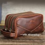 バッグメンズセカンドバッグ本革レザ...