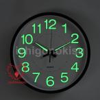  стена настенные часы настенные часы ночь свет тихий звук цифровой модный wall часы легктй для просмотра ночь светится ночь тоже видно тихий .. свет краска PVC не радиоволны 30CM День матери 