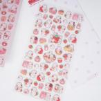 [4 шт. комплект ].... наклейка 2D наклейка наклейка ..... стикер девочка ученик начальной школы симпатичный .. прекрасный наклейка оборудование орнамент для 