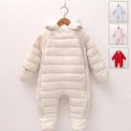  осень-зима baby детский комбинезон пуховик комбинезон Jump костюм с капюшоном . одноцветный защищающий от холода пуховик мужчина девочка празднование рождения детская одежда с хлопком 