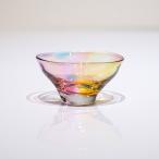glass calico ミナモプリズム ぐい呑 冷