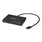 変換アダプター StarTech.com USB-C-3x HDMI