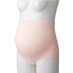 犬印 マタニティ 無縫製パンツ妊婦帯 ピンク M HB8414