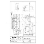 【CS310B #SR2】 TOTO 床置床排水大便器（幼児用） パステルピンク яг∀