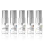 CALMIN 香水 トライアルセット 1.5mL×5本｜フレッシュな香りセット｜レディース用 ミニサイズ お試し 携帯用 旅行 ギフト