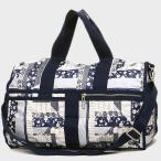 レスポートサック LeSportsac CR LARGE WEEKENDER 2wayバッグ ショルダー付 ボストンバッグ PATCHWORK BLUE C 2291 P859