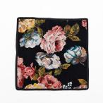 フェイラー Feiler ハンドタオル 30×30cm ROSE DREAM BLACK ゆうパケット送料無料