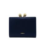 フルラ FURLA ドット DOTS S COMPACT WALLET レザー コンパクト ウォレット がま口 折財布 二つ折り財布 ネイビー系 [レディース] WP00541 BX3104 1007 4533S